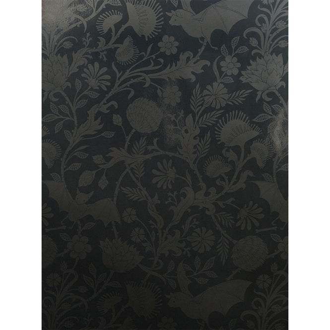 輸入壁紙 Flavor Paper / ELYSIAN FIELDS / Licorice On Black Mylar