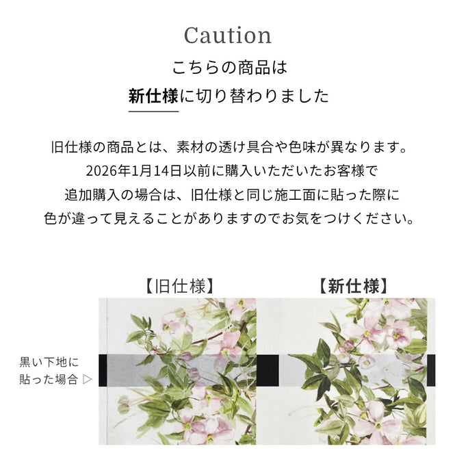 マステ感覚で貼る壁紙 【EASY WALL TAPE®︎】Sian Zeng / Clematis Border ESZ01