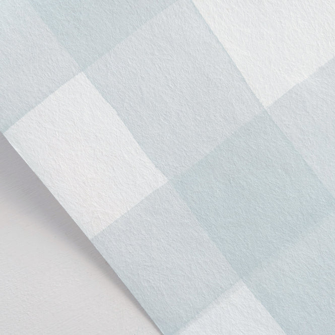 輸入壁紙 Sian Zeng / Gingham Wallpaper / Blue GINGHAMBLUE