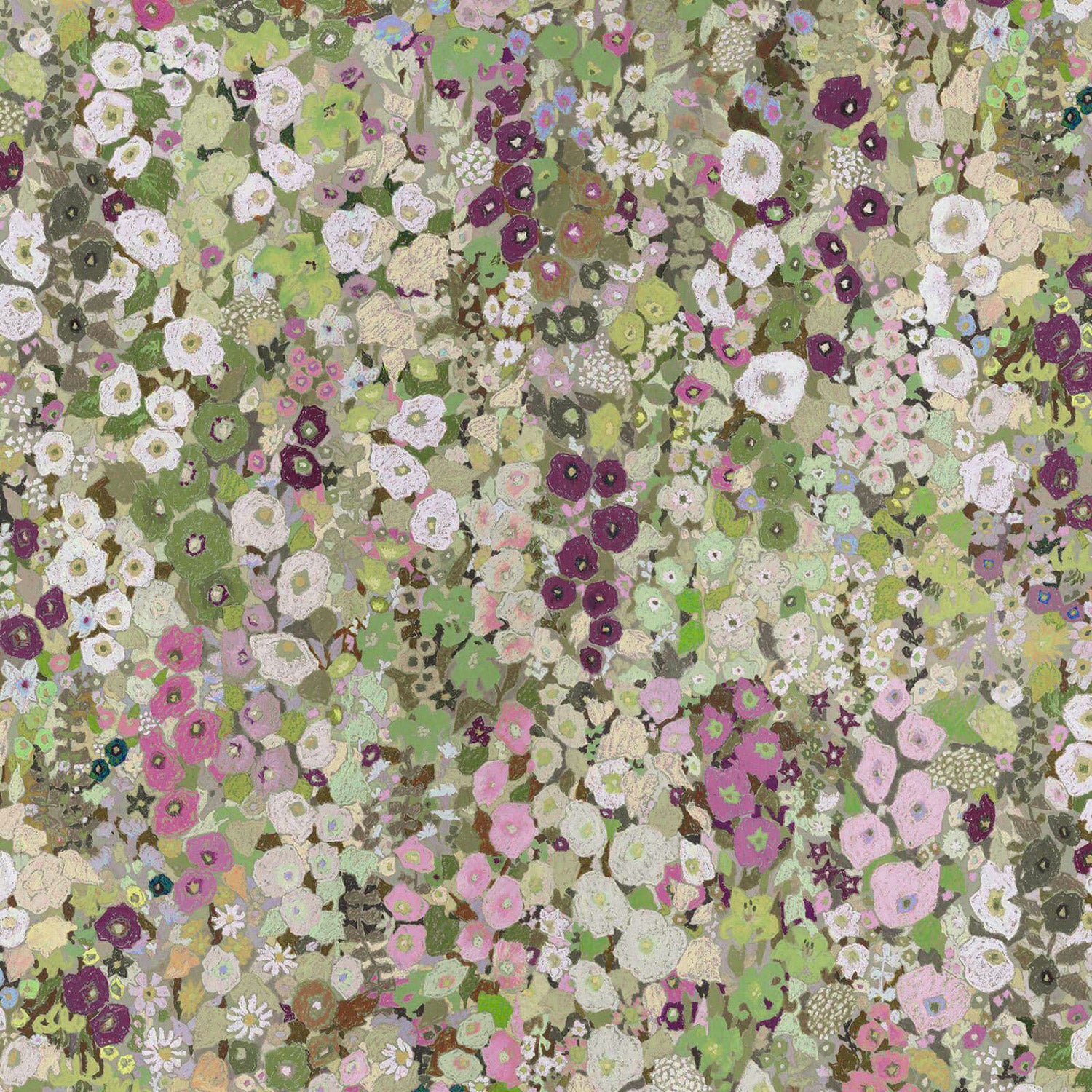 House of Hackney / HOLLYHOCKS / Meadow【4パネル1セット】 | 輸入