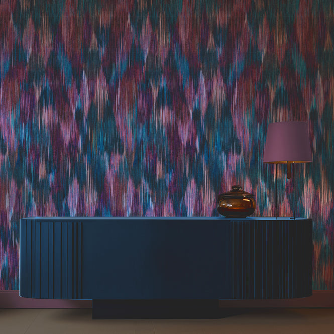 Victoria Sanders Design / SPECTRE Ikat Jaded Berry