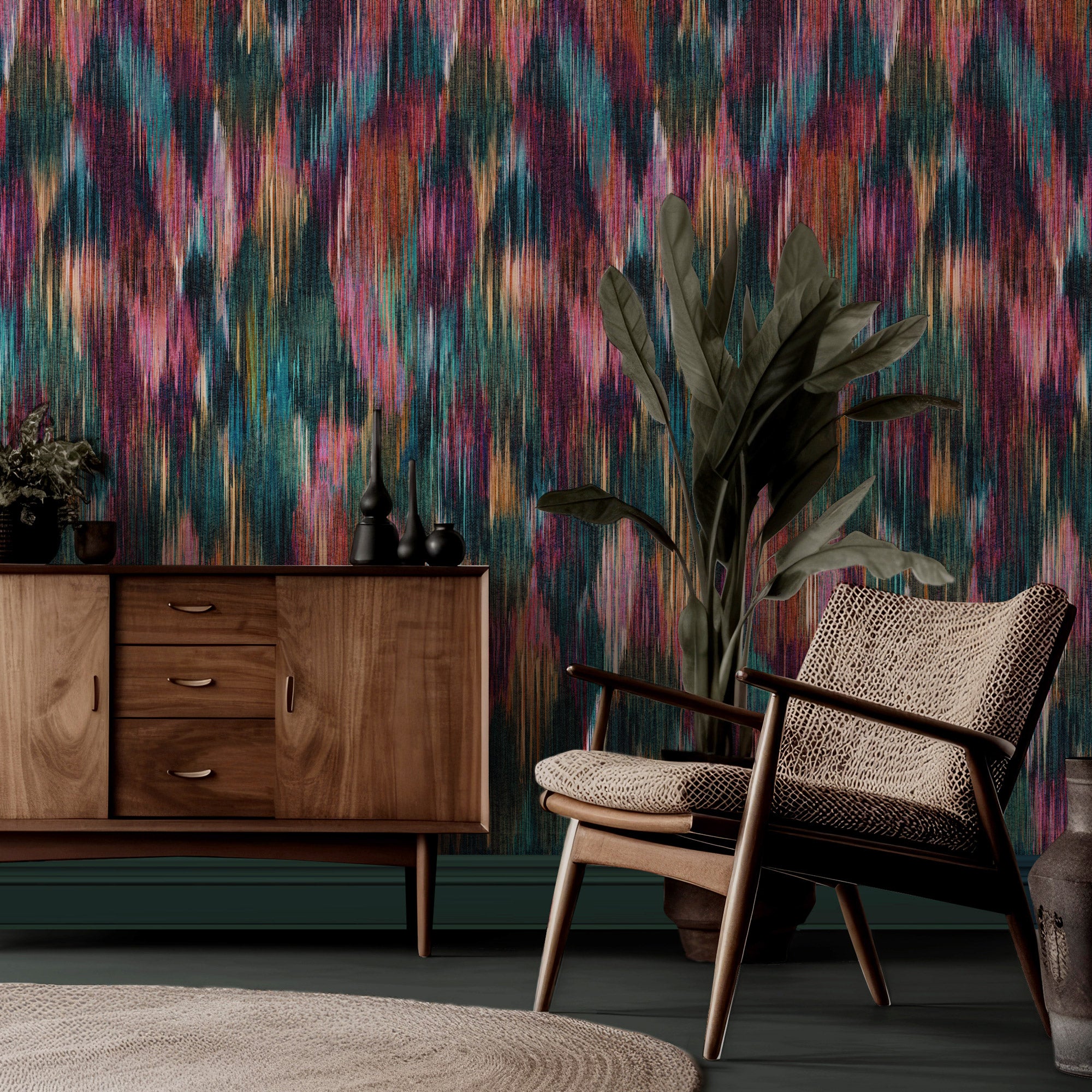 Victoria Sanders Design / SPECTRE Ikat Jewel | 輸入壁紙専門 Victoria Sanders Design / SPECTRE Ikat Jewel | 輸入壁紙専門