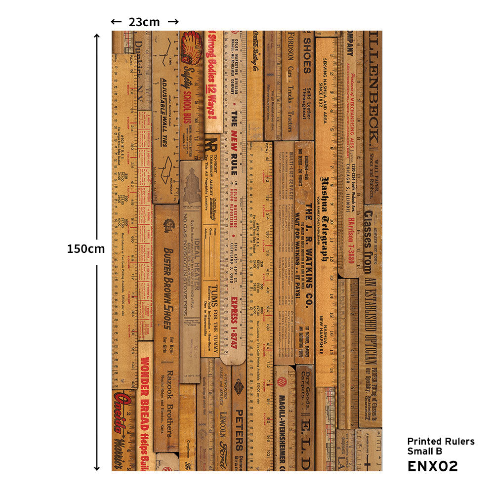 背景マステ57 マステ感覚で貼る壁紙 【EASY WALL TAPE®︎】NLXL / Printed Rulers