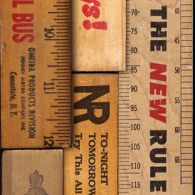 マステ感覚で貼る壁紙 【EASY WALL TAPE®︎】NLXL / Printed Rulers Small B ENX02
