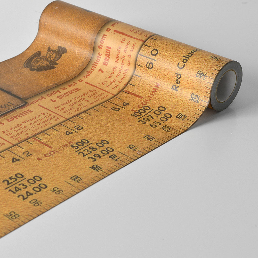 マステ感覚で貼る壁紙 【EASY WALL TAPE®︎】NLXL / Printed Rulers