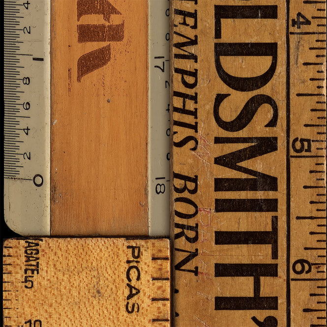 マステ感覚で貼る壁紙 【EASY WALL TAPE®︎】NLXL / Printed Rulers Large A ENX03