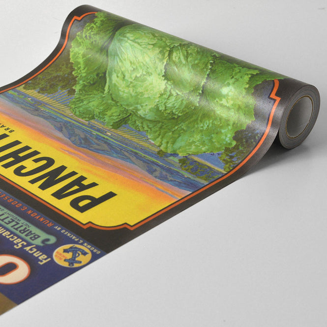 マステ感覚で貼る壁紙 【EASY WALL TAPE®︎】NLXL / Crate Labels Fruit & Vegetables B ENX08