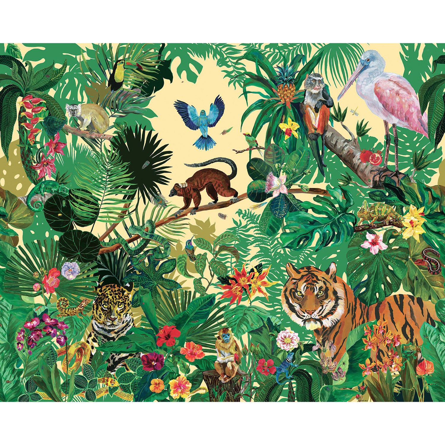 ナタリー・レテ / Jungle day Nathalie Lete NDL067 | 輸入壁紙専門店