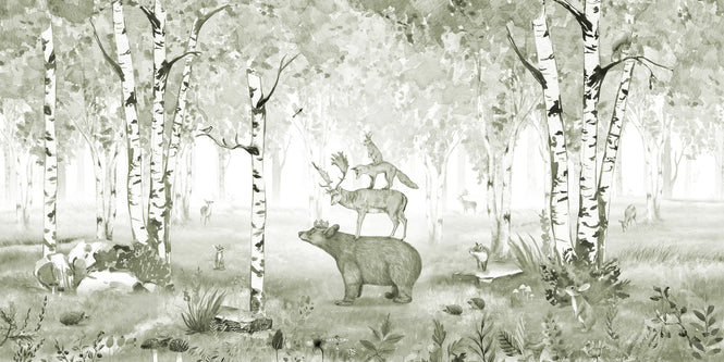 KIKKI BELLE / Bear King Green W13300