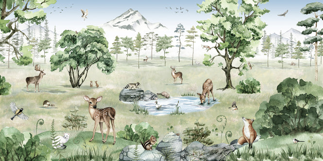 KIKKI BELLE / Deer Forest Summer W13308