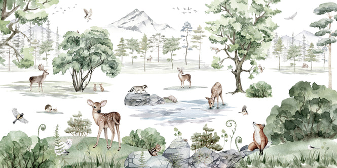 KIKKI BELLE / Deer Forest Winter W13309