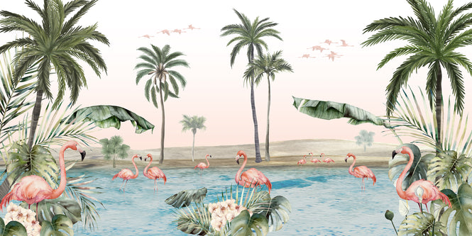 KIKKI BELLE / Flamingo Oasis W13313