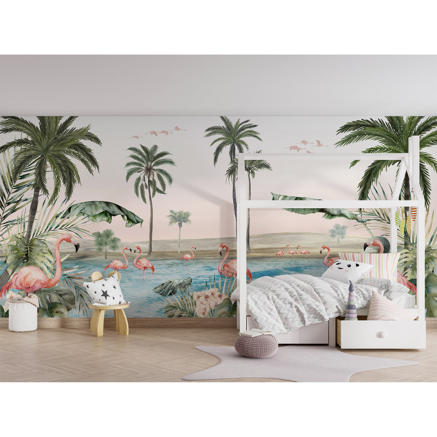 KIKKI BELLE / Flamingo Oasis W13313