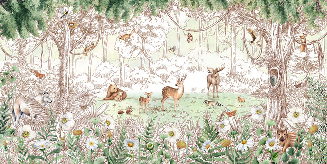 KIKKI BELLE / Forest Friends Spring W13315