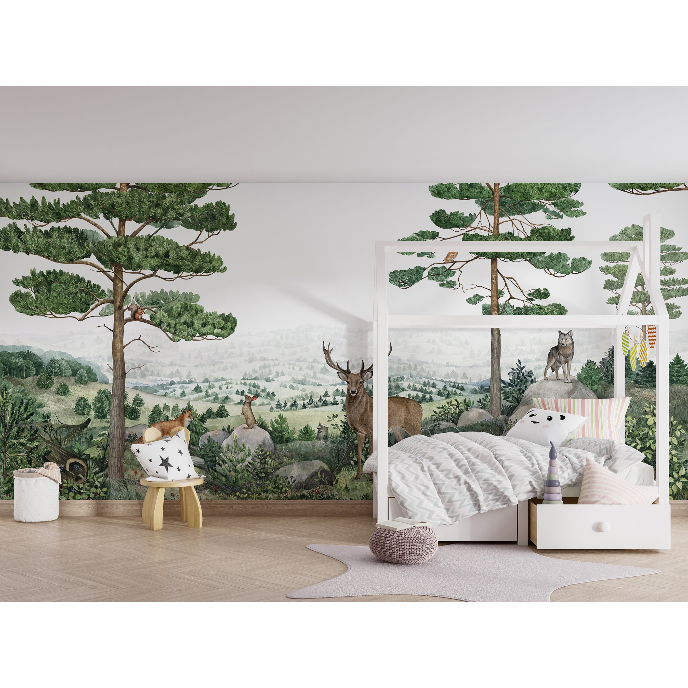 KIKKI BELLE / Forest Vista W13319 | 輸入壁紙専門店 WALPA – WALPA.jp