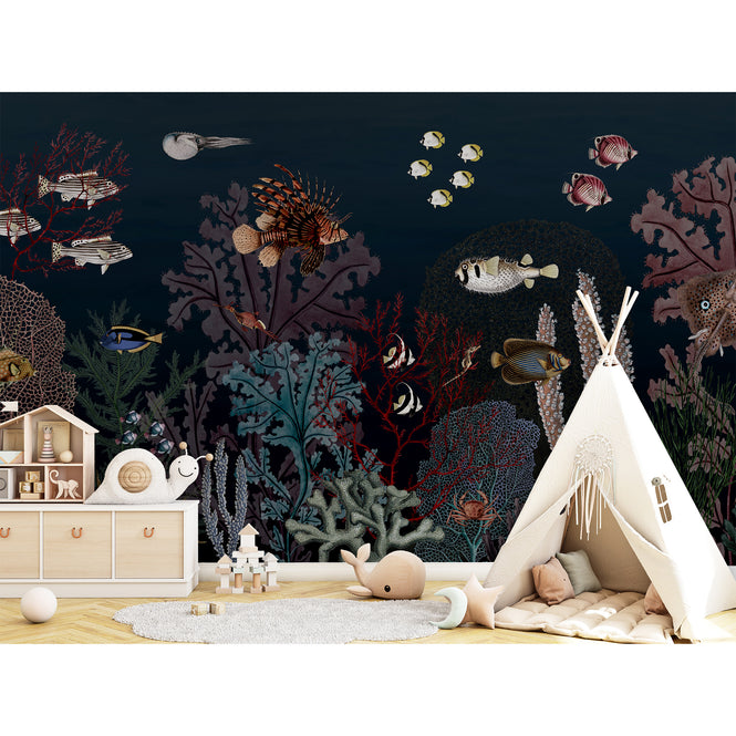 KIKKI BELLE / Roaring Reef Blue W13380