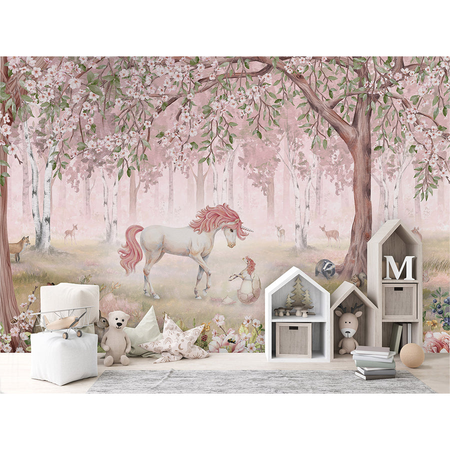 KIKKI BELLE / Unicorn Forest Pink W13917