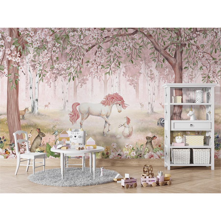 KIKKI BELLE / Unicorn Forest Pink W13917