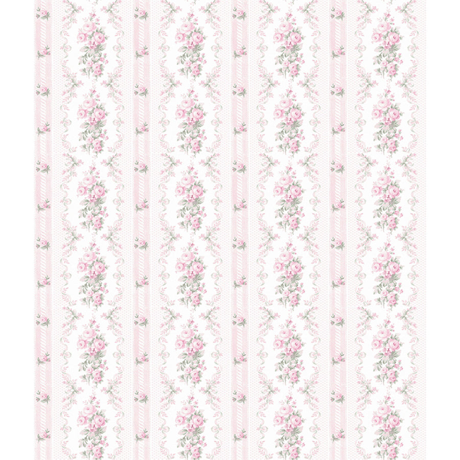 はがせる シール 壁紙 NU WALLPAPER / Pink Parfait Dreamy Days Peel and Stick Wallpaper / LFS6111