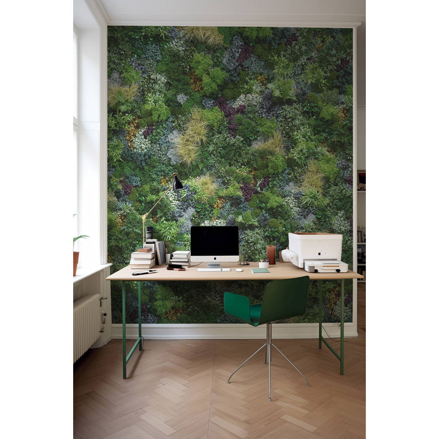 KOZIEL / Papier peint panoramique mur vegetal mix - Naturel LPV025