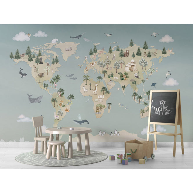 Oliver Robins / Animal Atlas - blue W17733