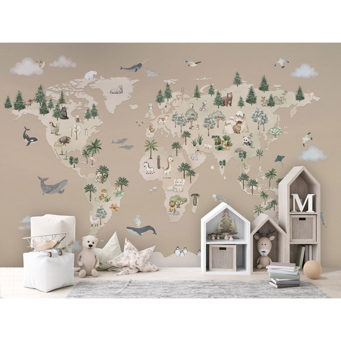 Oliver Robins / Animal Atlas - brown W17734