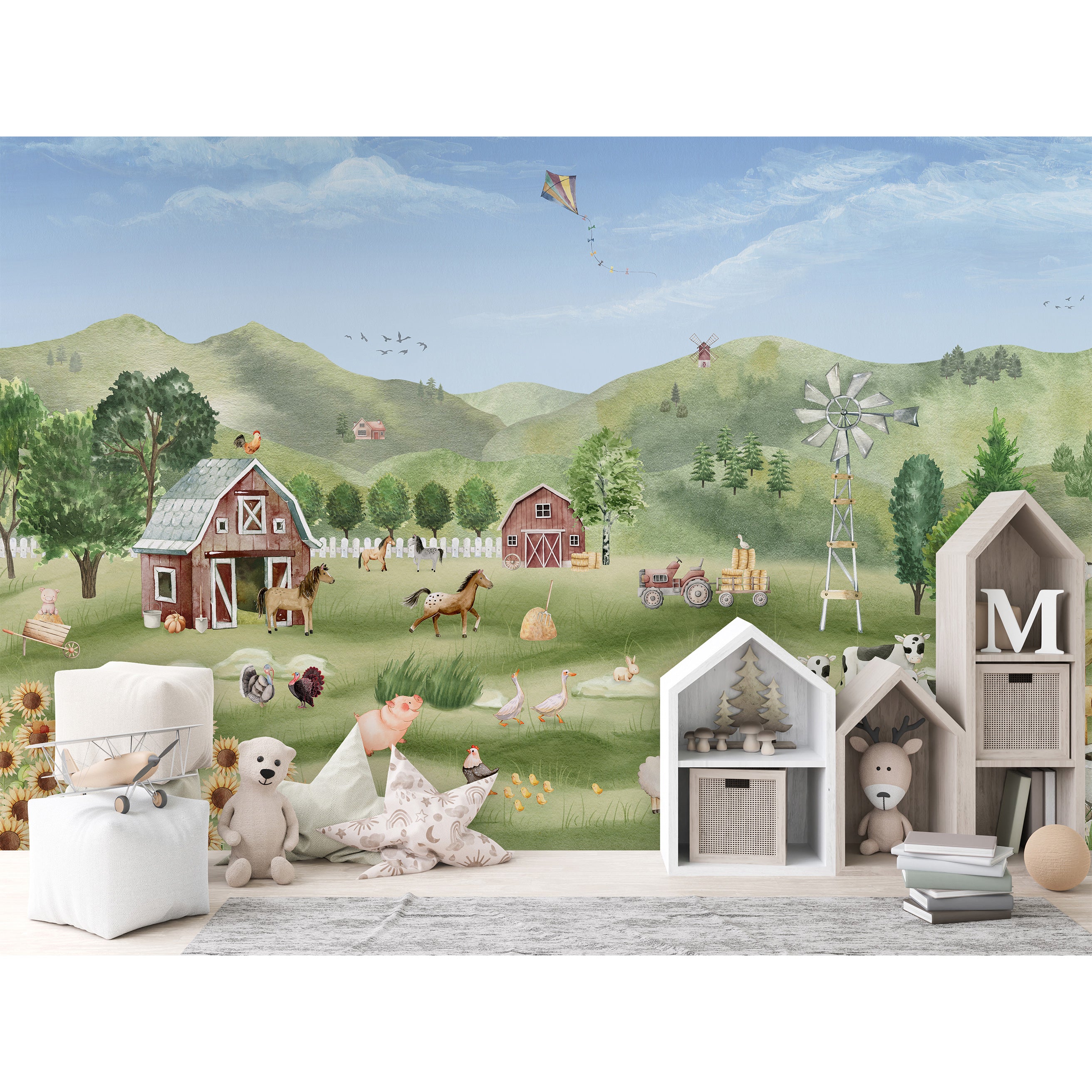 Oliver Robins / Farm Joy W13344 | 輸入壁紙専門店 WALPA – WALPA.jp