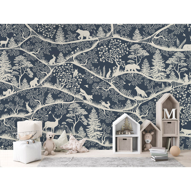 Oliver Robins / Nordic Nature - blue white W17759