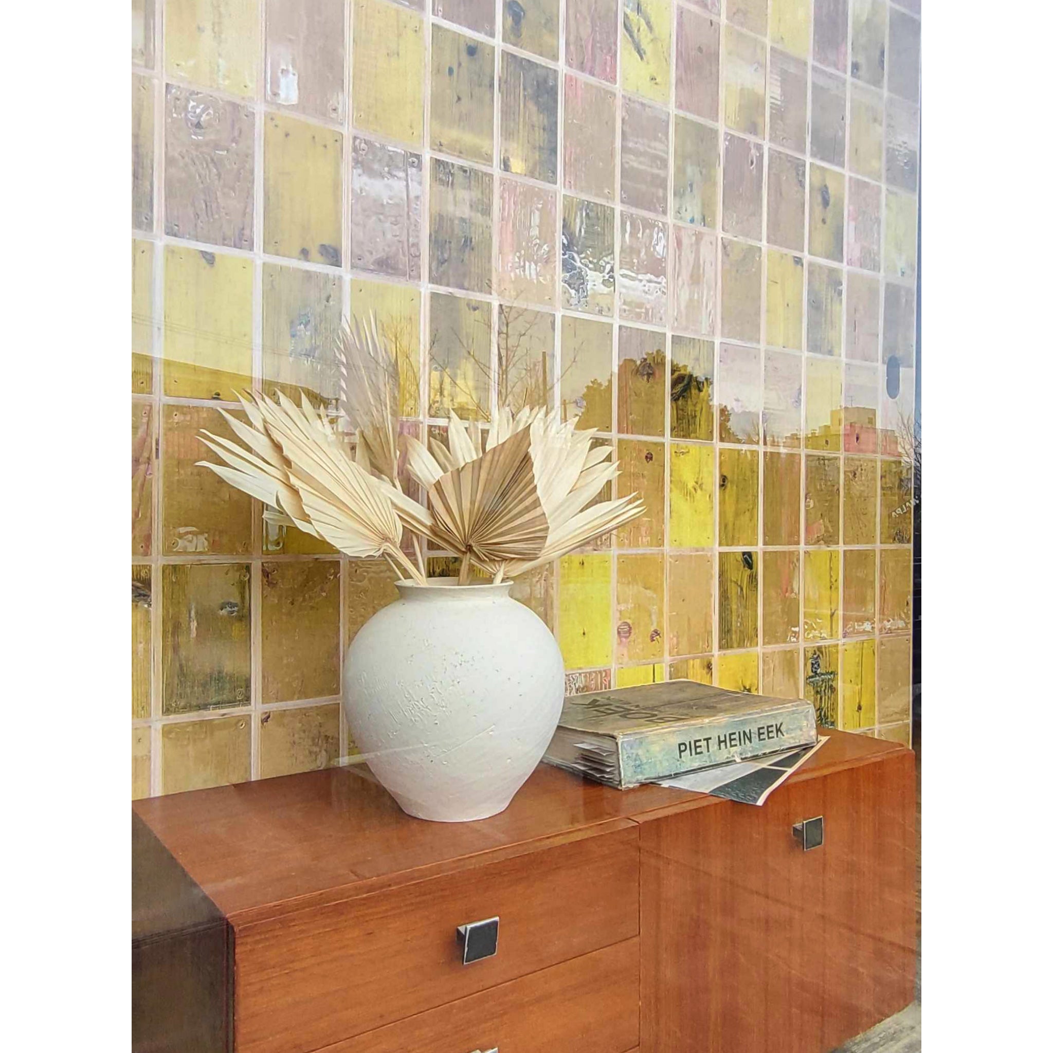 Waste Tiles Wallpaper by Piet Hein Eek / Yellow PHE-23 | 輸入壁紙