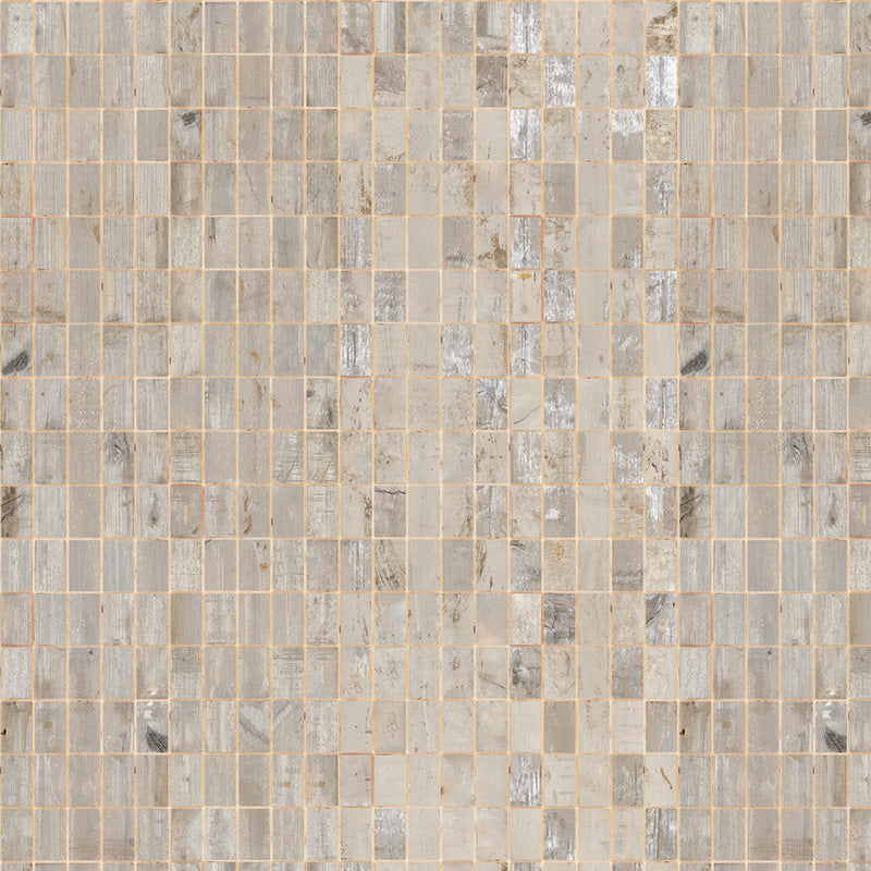 Waste Tiles Wallpaper by Piet Hein Eek / Grey PHE-24 | 輸入壁紙