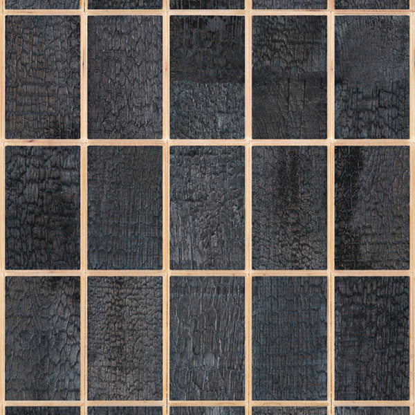 Waste Tiles Wallpaper by Piet Hein Eek / Burnt PHE-27