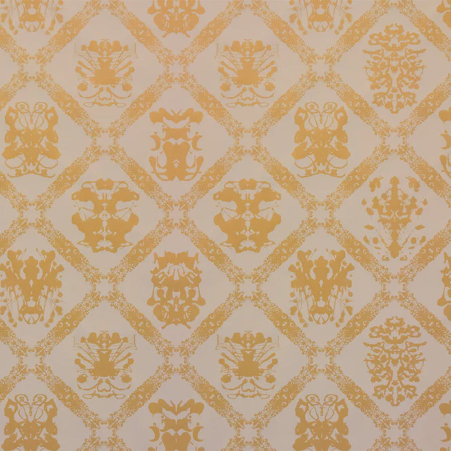 Andy Warhol / Rorschach / Golden Peach On Linen Clay Coated | 輸入