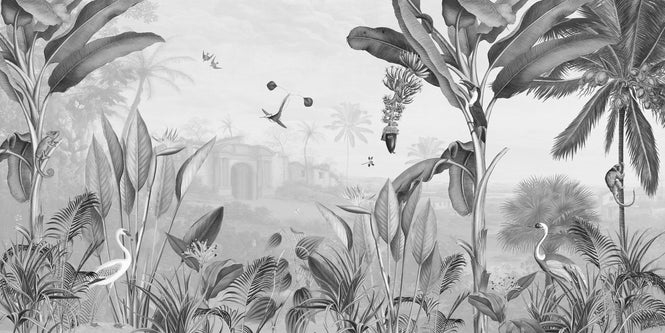 Sir Edward / Botanical Beauty Black and White W13359