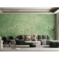 サイ デザイン 壁掛け Sir Edward / Dazzling Daisies Green W13364 | 輸入壁紙専門店