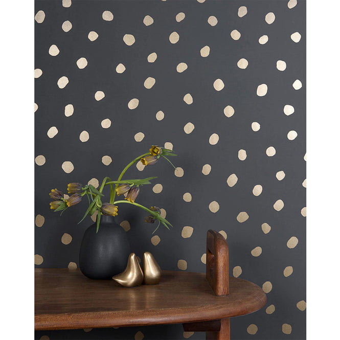 輸入壁紙 Thatcher / SISTERS OF THE SUN / Gold on Charcoal SS-GOCH-CPR