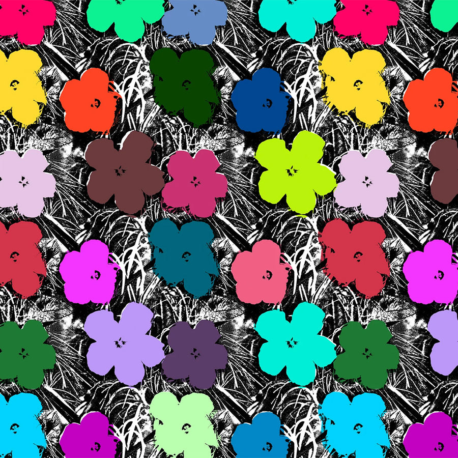 輸入壁紙 Andy Warhol / Small Flowers / Full Spectrum