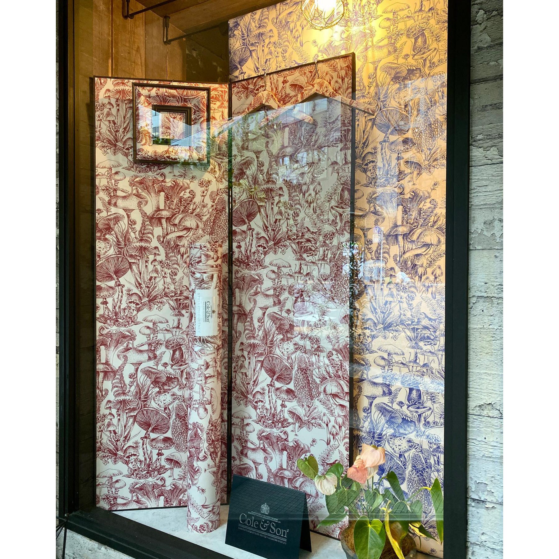 Cole&Son / Stella McCartney × Cole & Son / Fungi Forest Navy 122