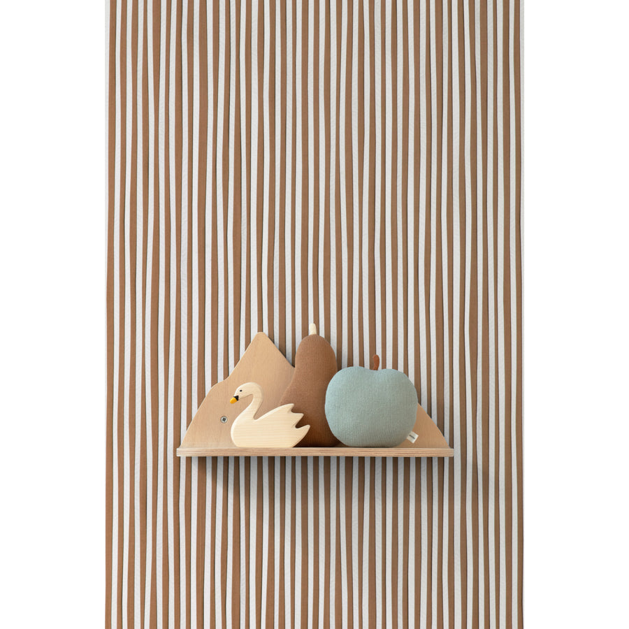 studio ditte / Stripes wallpaper caramel【2パネル1セット】