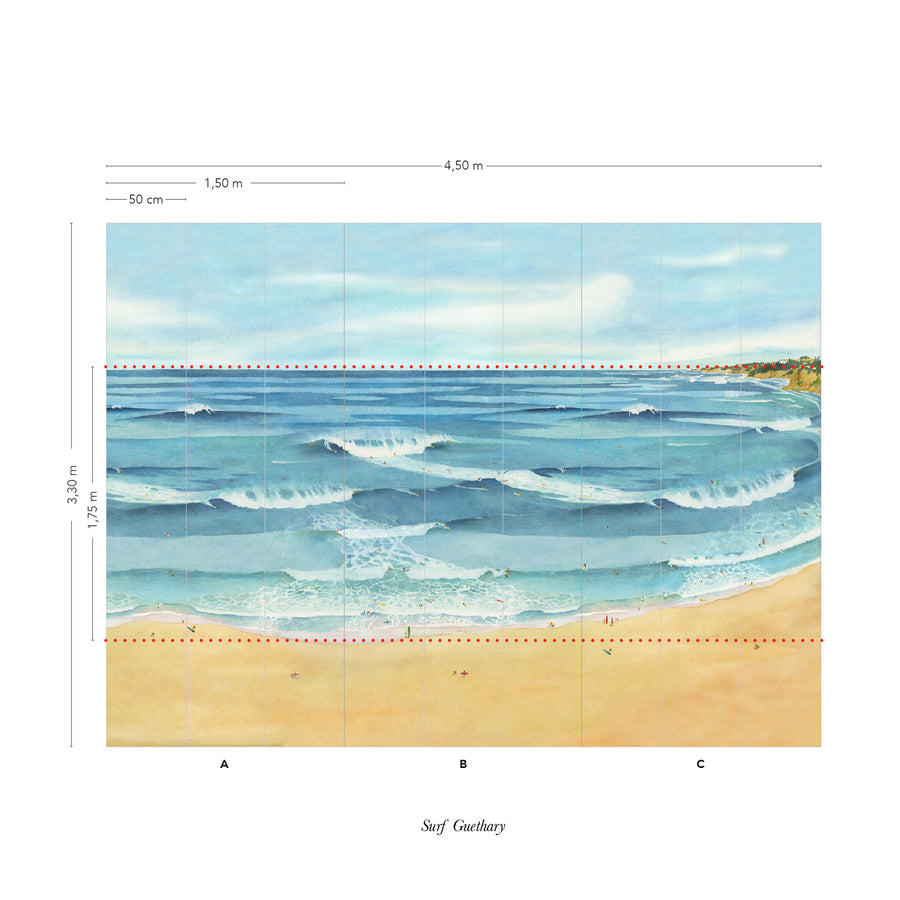 Isidore Leroy / Panoramiques 2021 / SURF Guethary 【Fullセット(9パネル)】