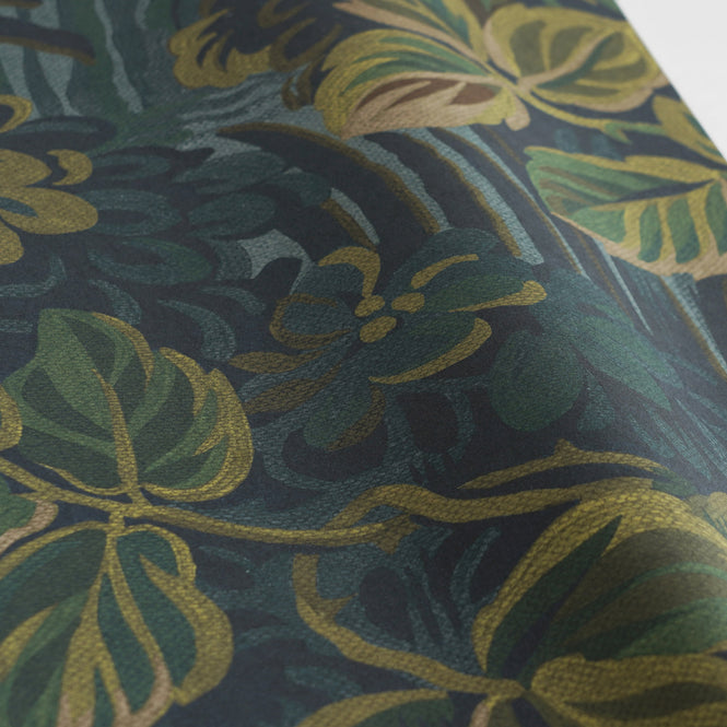 輸入壁紙 THIBAUT / Boxwood / NIGHT GARDEN T10531