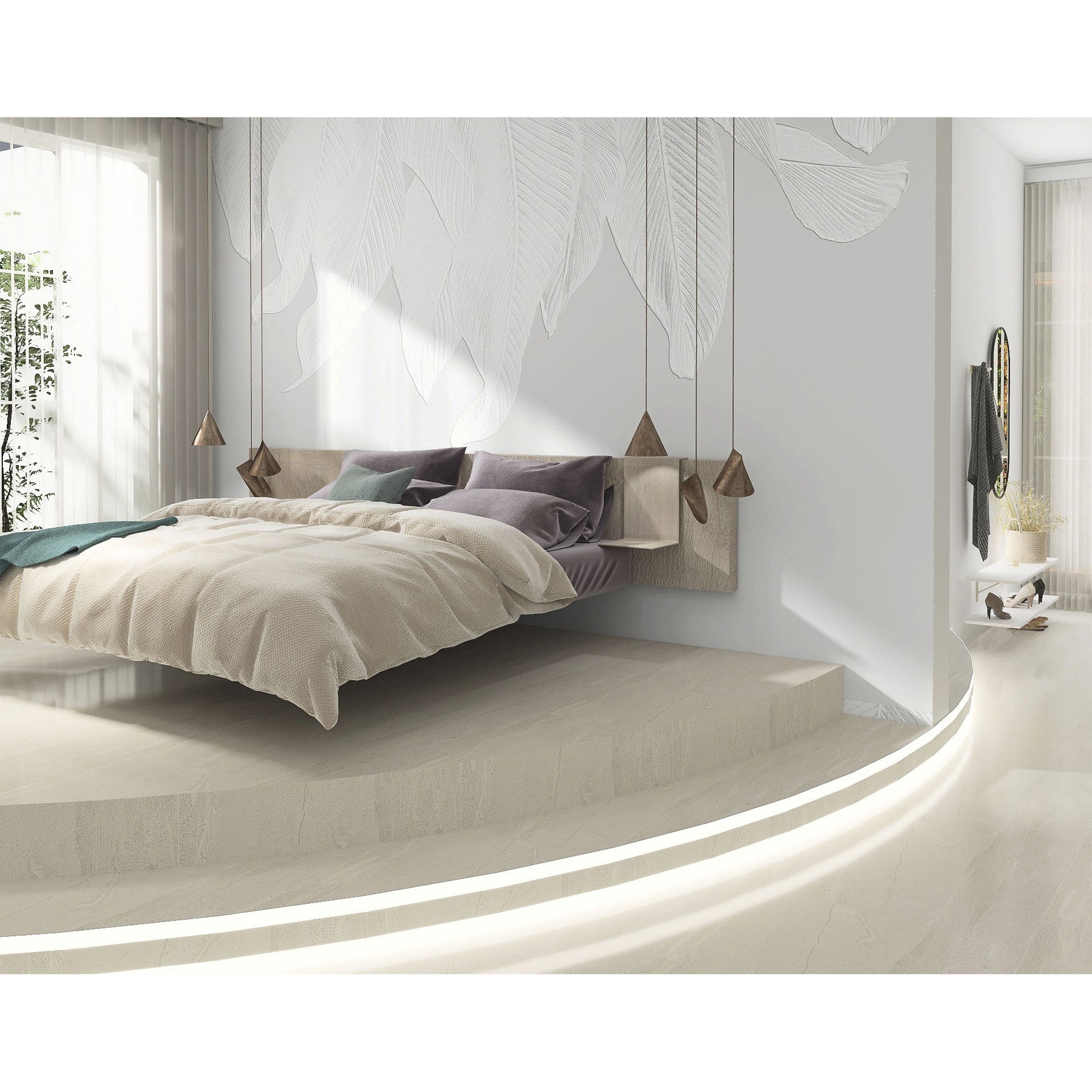 RIMURA / COLLECTION 2023 / WHITE CASCADE VP044-1【H260cm ver
