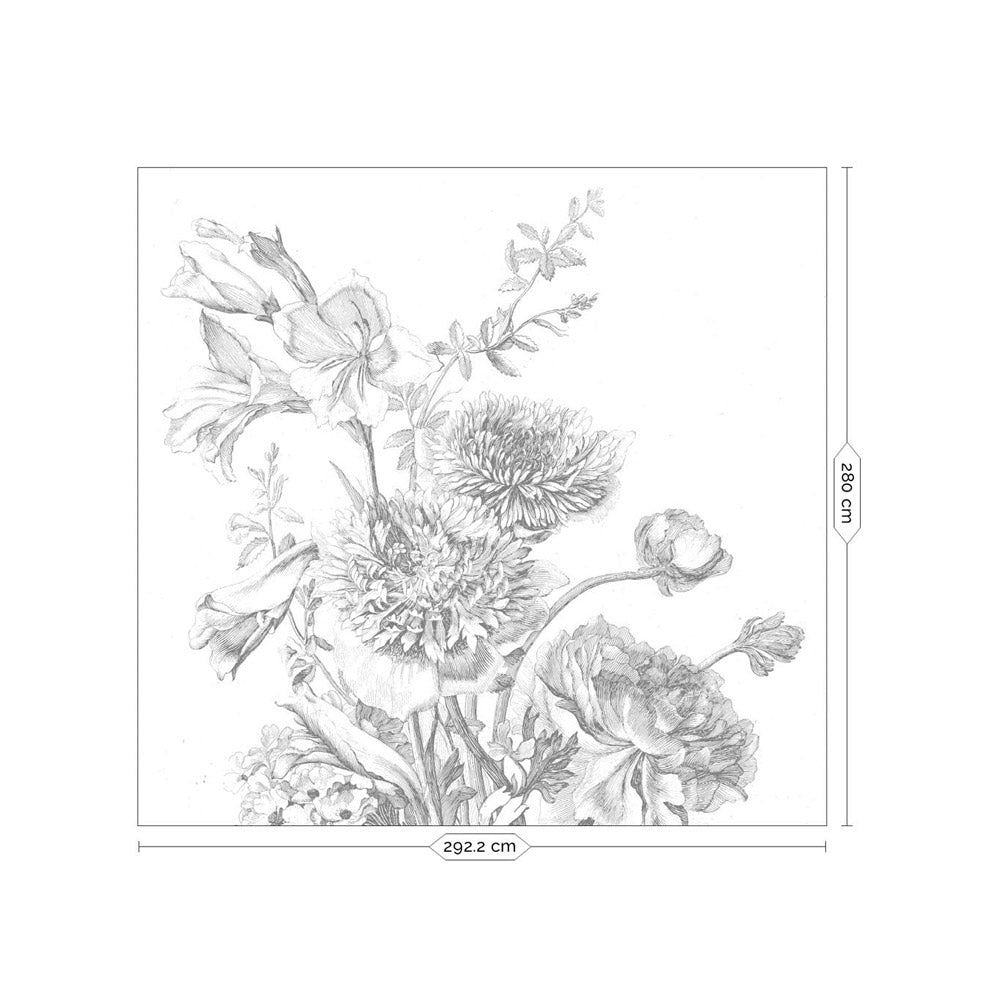 輸入壁紙 KEK Amsterdam / FLORA & FAUNA / WALL MURAL Engraved
