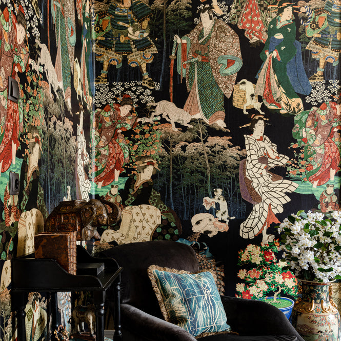 MINDTHEGAP / The Curator's Cabinet / SAMURAI AND GEISHA WP20653