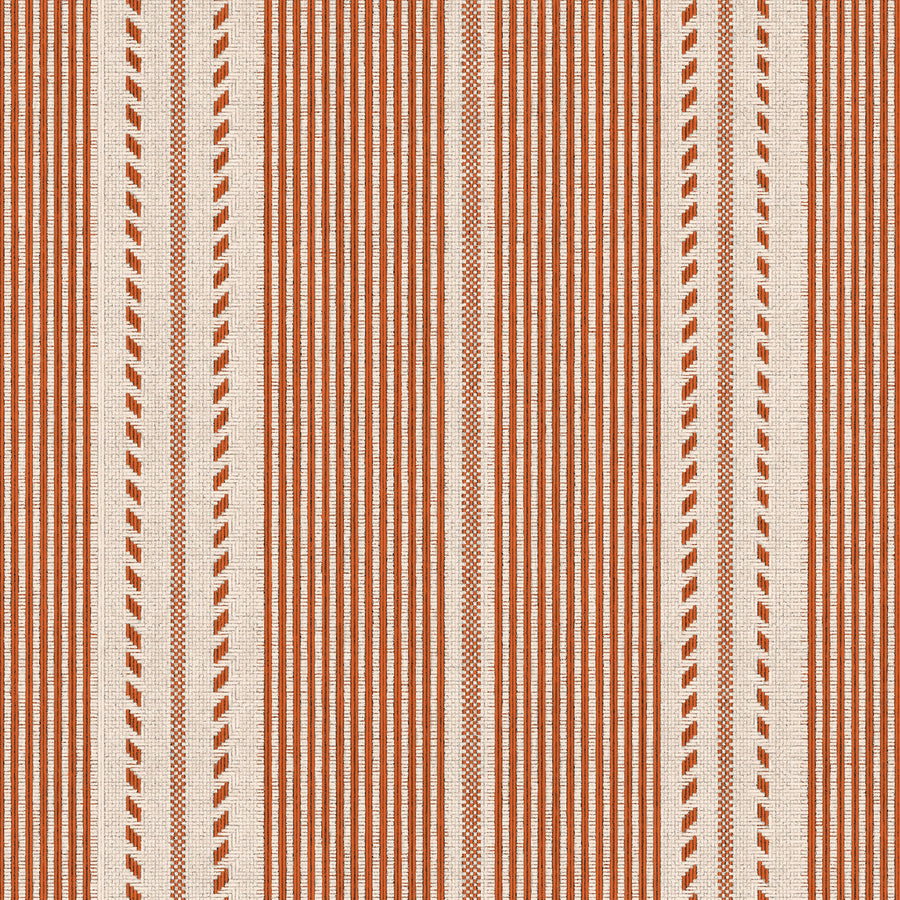 MINDTHEGAP / TALES OF MAGHREB / BERBER STRIPES Rouge WP20756