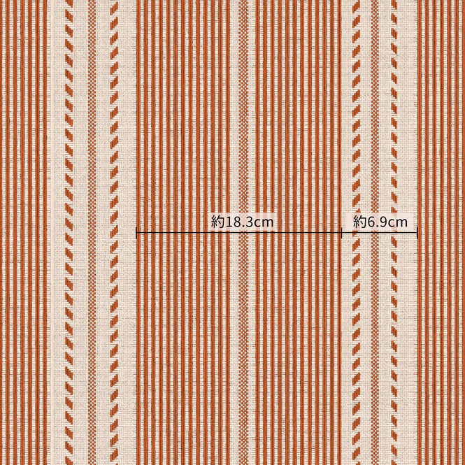 MINDTHEGAP / TALES OF MAGHREB / BERBER STRIPES Rouge WP20756