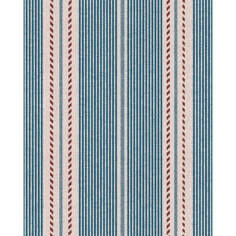 MINDTHEGAP / TALES OF MAGHREB / BERBER STRIPES Blue WP20757