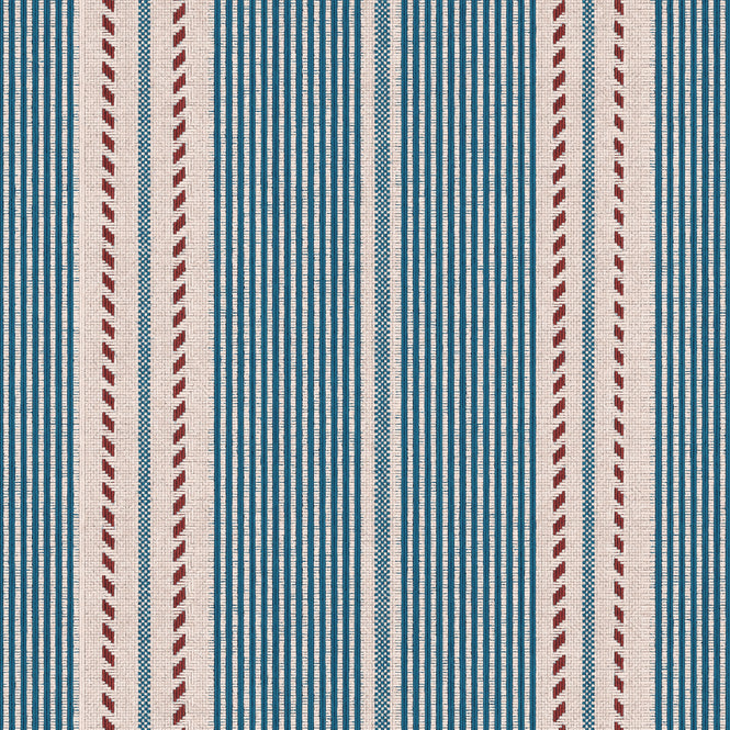 MINDTHEGAP / TALES OF MAGHREB / BERBER STRIPES Blue WP20757