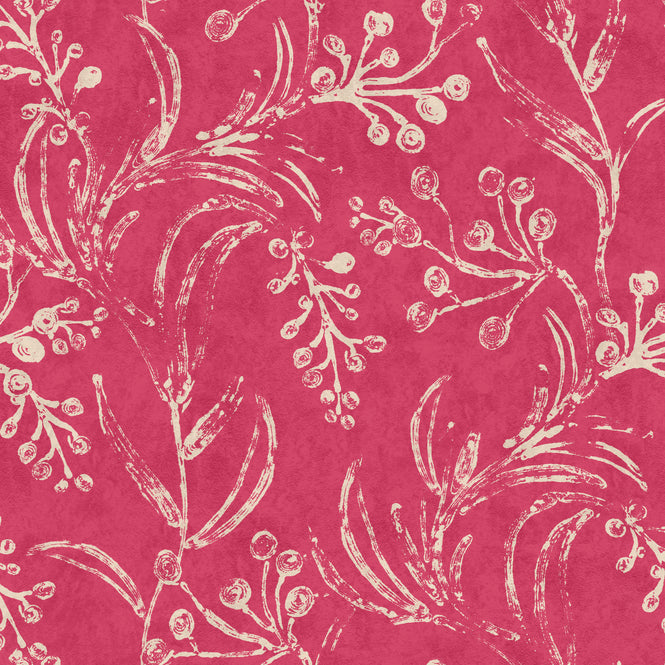 MINDTHEGAP / MINNIE KEMP X MINDTHEGAP / WALLFLOWER Raspberry WP20823