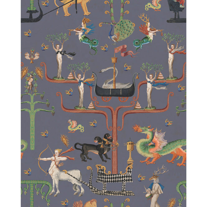 輸入壁紙 MINDTHEGAP / TRANSYLVANIAN RHAPSODY / FAIRIES AND DRAGONS Slate WP20897