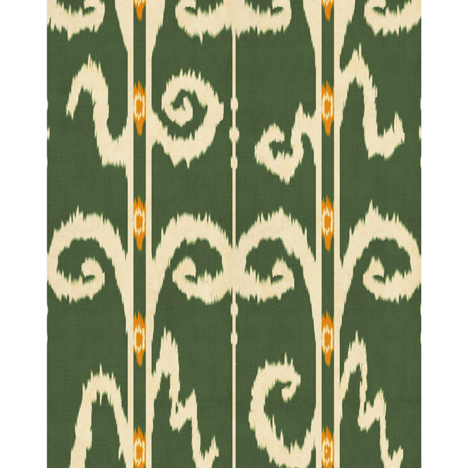 輸入壁紙 MINDTHEGAP / TRANSYLVANIAN RHAPSODY / ELYSIA IKAT Fern WP20907